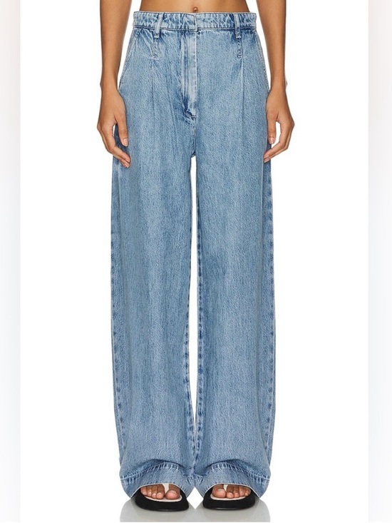 rag & bone Denim - Rag & Bone Billie Featherweight Abigail Pleated jeans Pants Size 25 36988